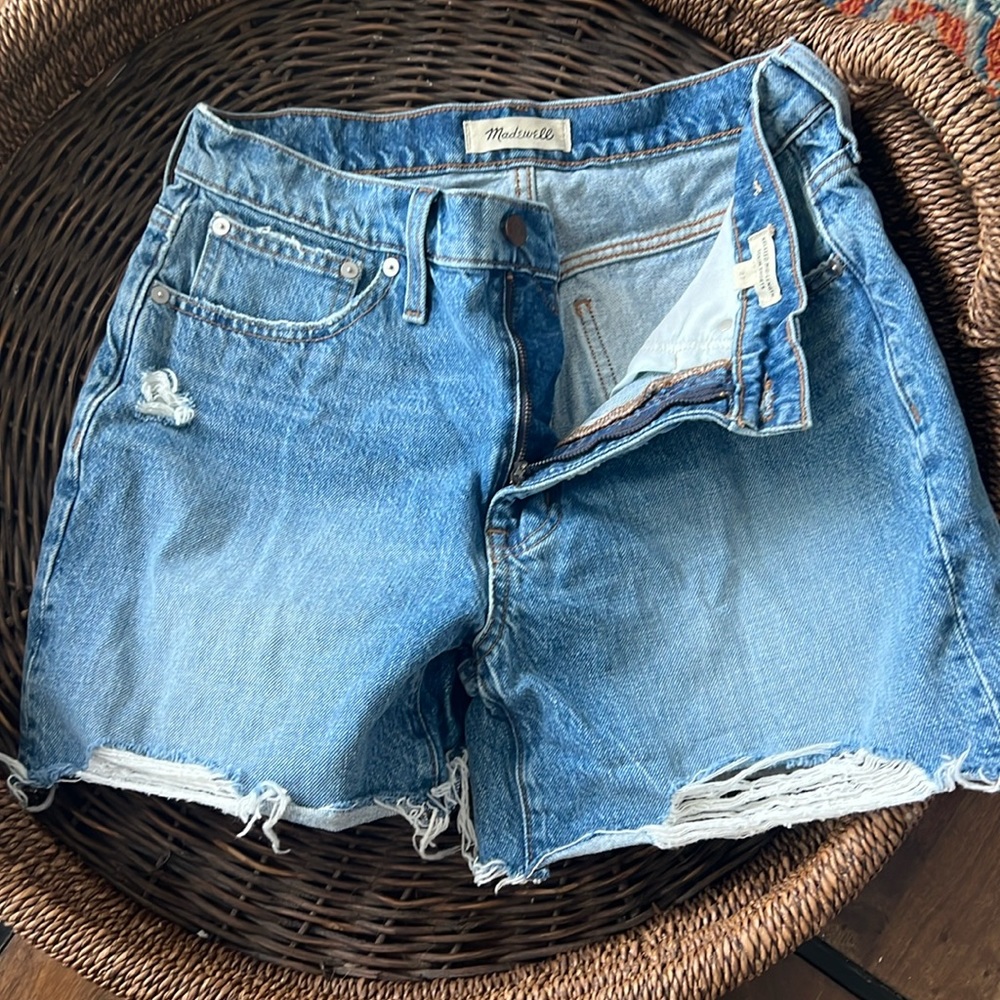 Madewell relaxed denim shorts